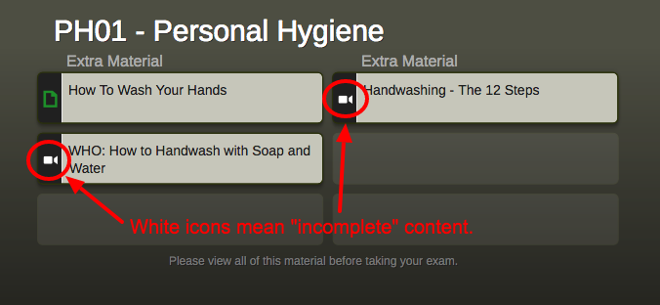 Extra Material Index